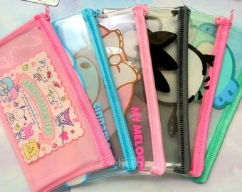 Clear Vinyl Pouches | Makeup Pouch | Pencil Pouch | Accessories Pouch | Travel Pouch