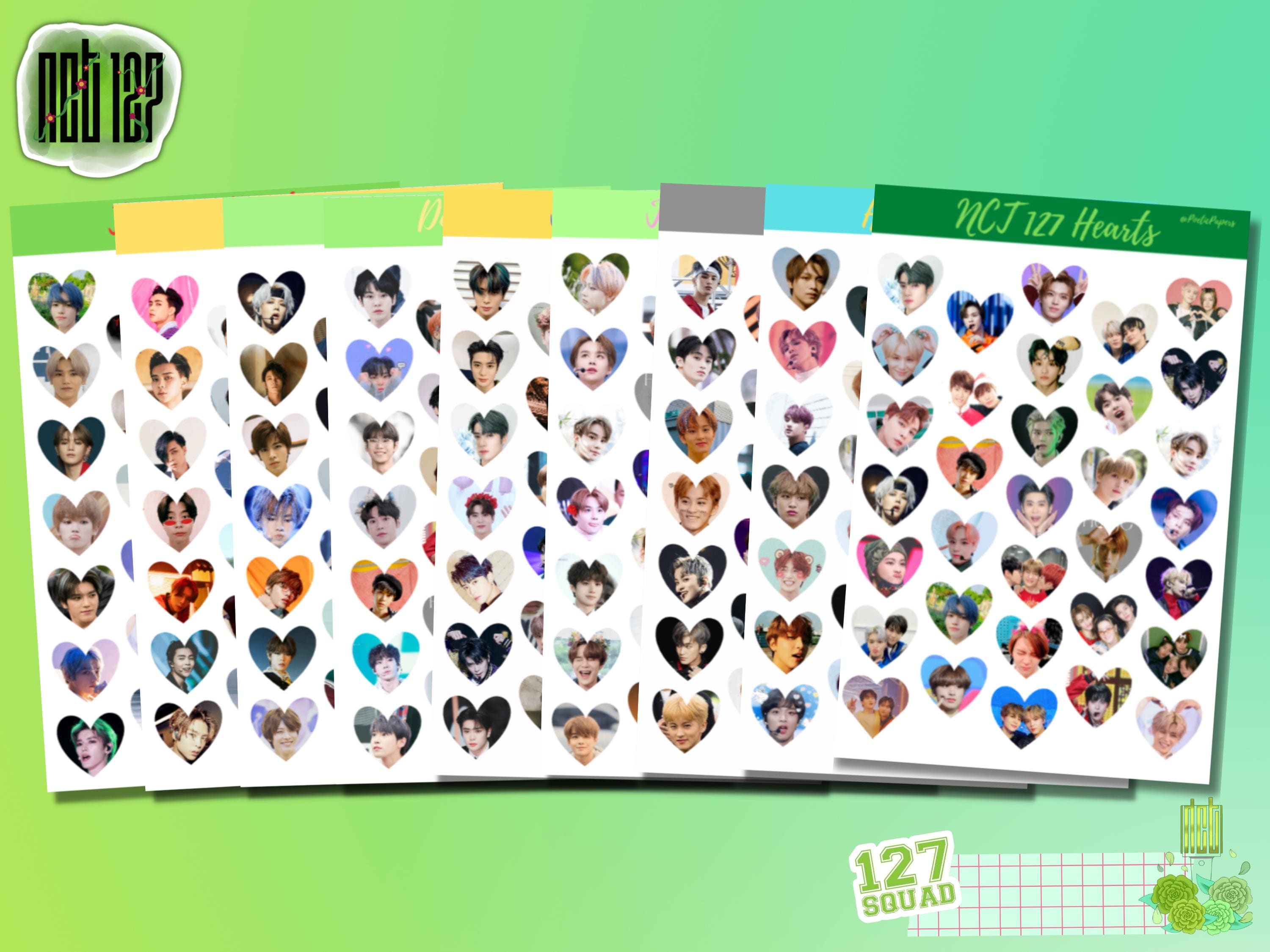 Nct 127 Stickers - Etsy