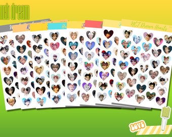 nct stickers etsy