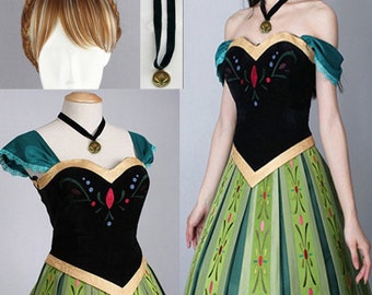 anna coronation dress costume for adults