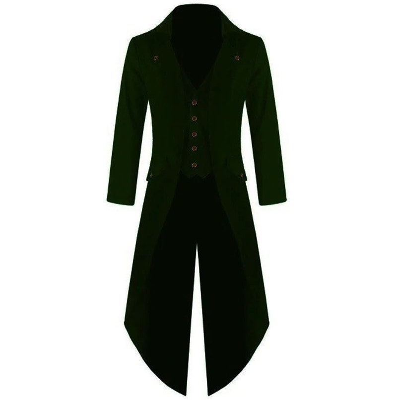 Adult Men Medieval Victorian Costume Tuxedo Gentlema Tailcoat | Etsy