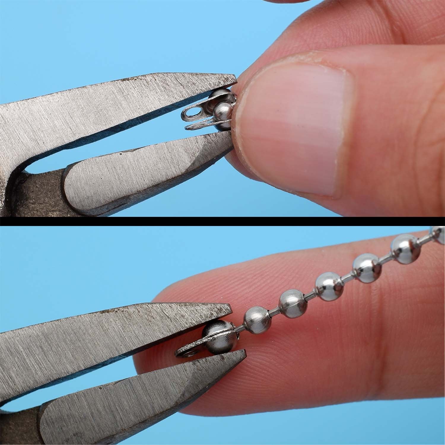 Bulk 1000 PCS Ball Chain Loop Clasps Knots Clasps Connector Etsy