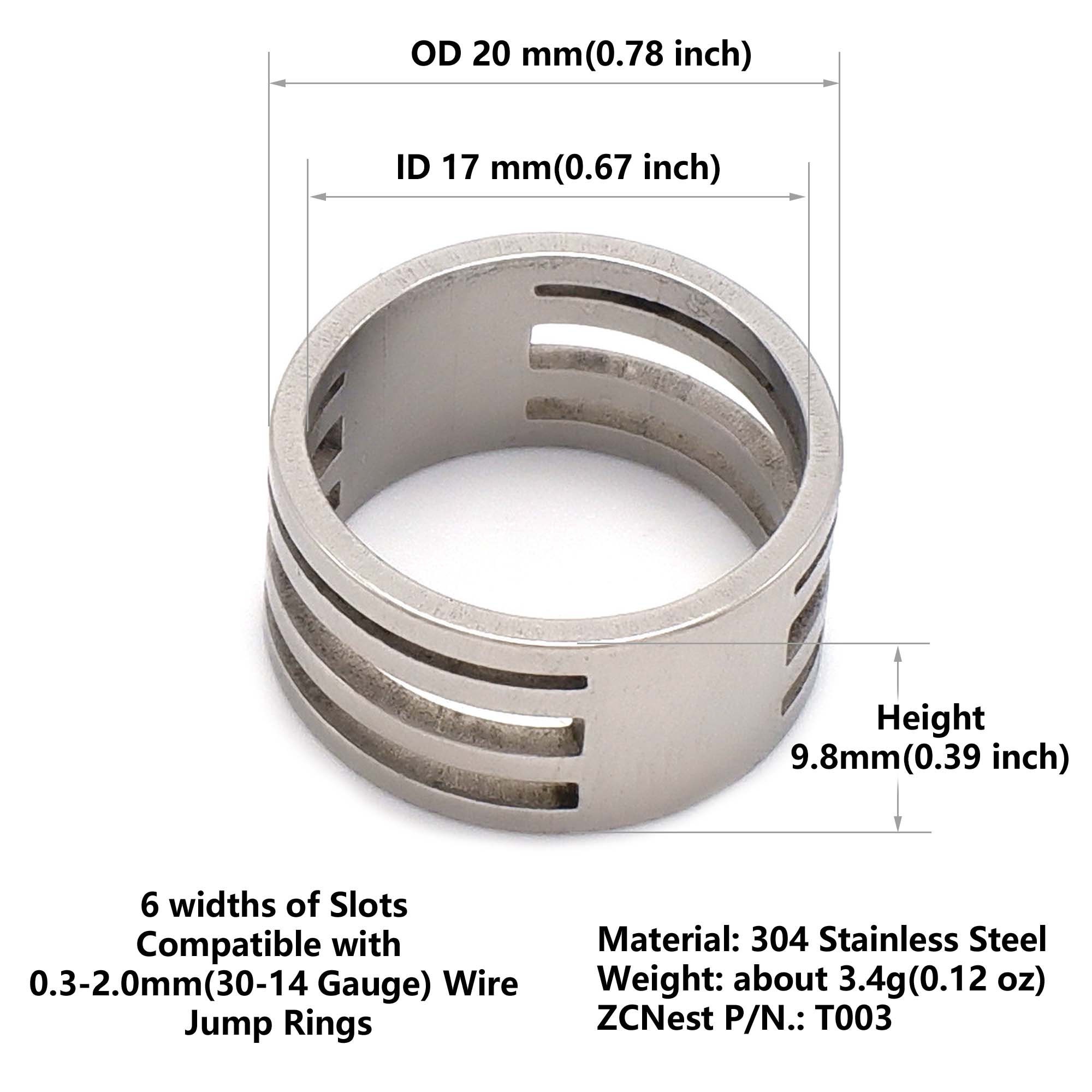 Jump Ring Opener / Closer Tool Stainless Steel Finger Ring Etsy