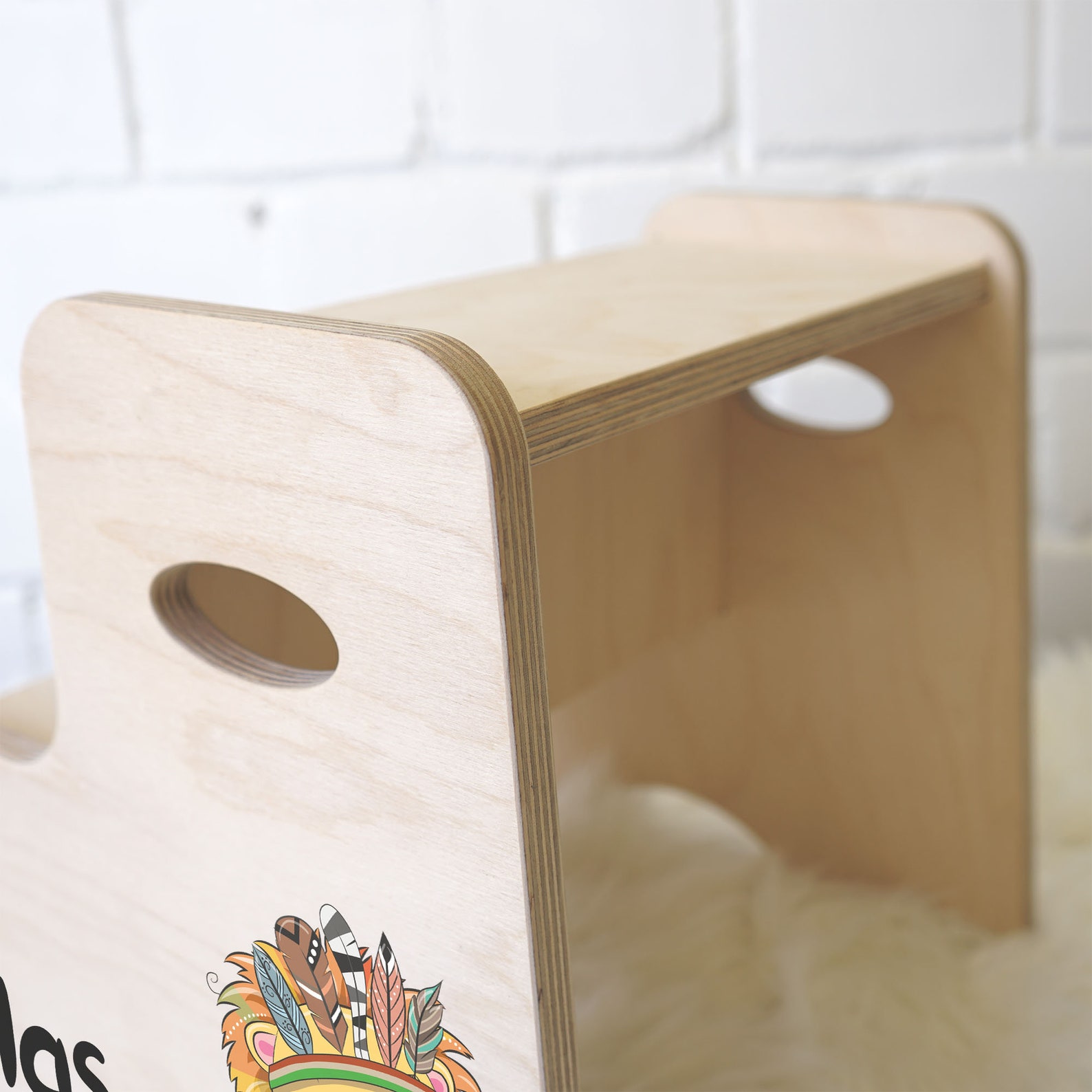 Hocker für Kinder personalisierter Tritthocker mit Name | Etsy