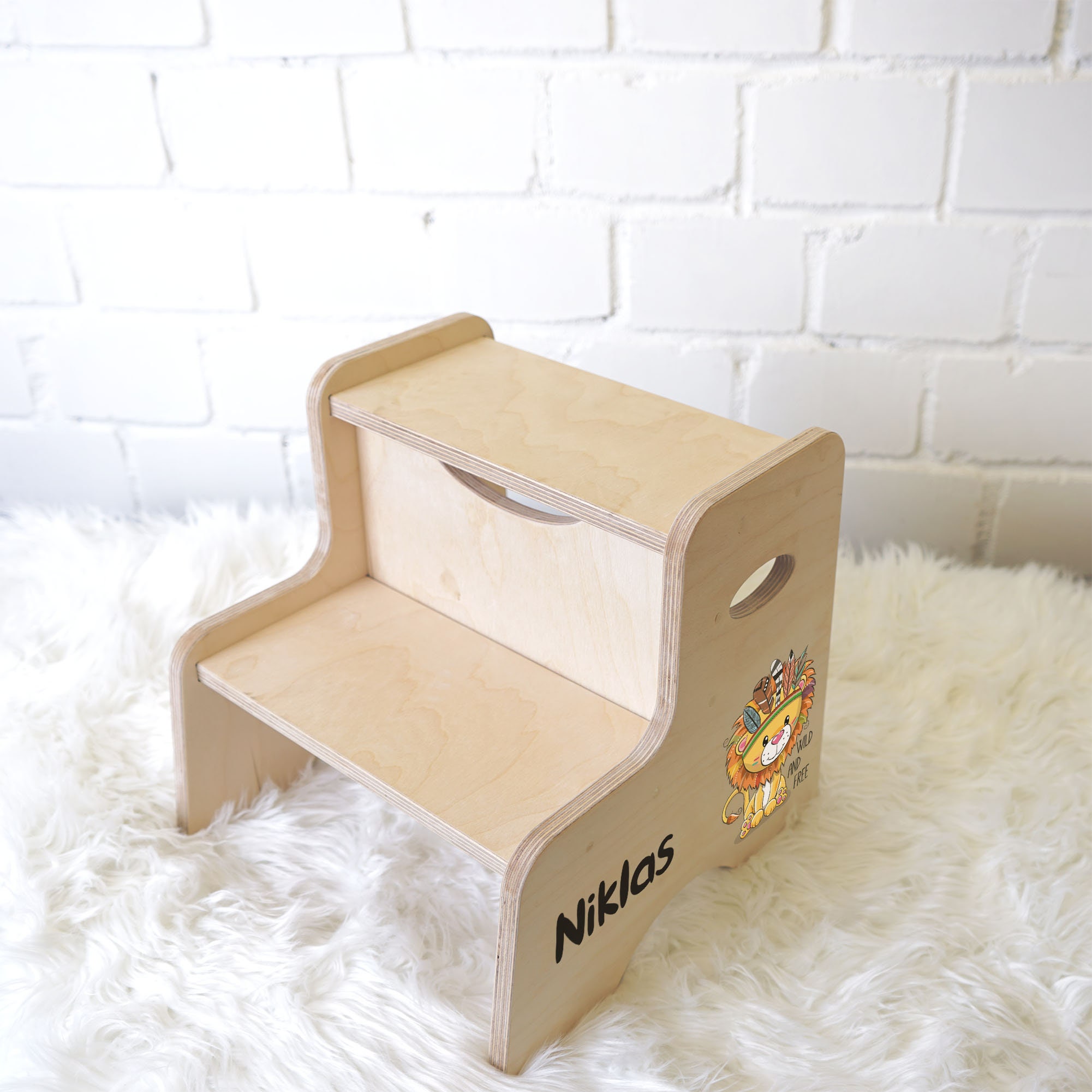 Hocker für Kinder personalisierter Tritthocker mit Name | Etsy