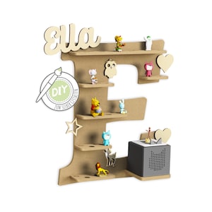 DIY Shelf Letter A-Z For The Music Box Suitable For Toniebox Children's