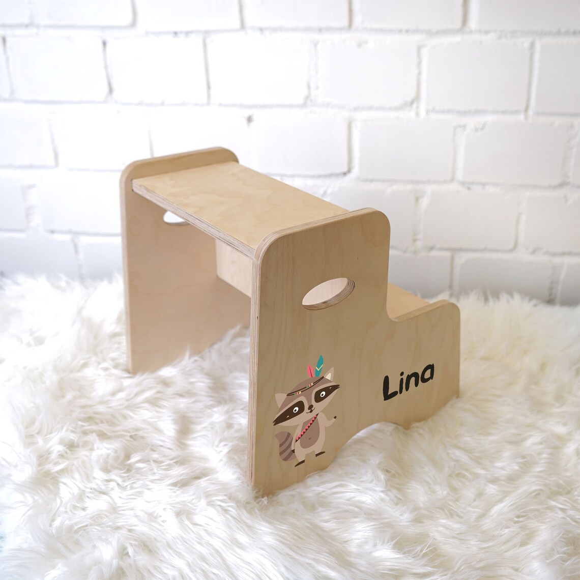 Hocker für Kinder personalisierter Tritthocker mit Name | Etsy