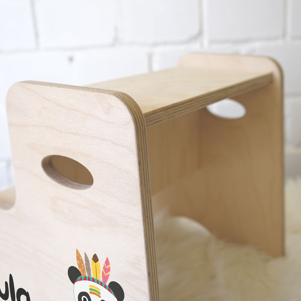 Hocker für Kinder personalisierter Tritthocker mit Name | Etsy