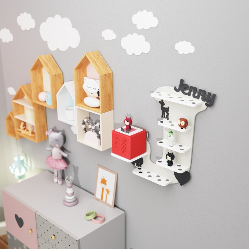 Storage for toniebox and tonie figures personalized with Etsy