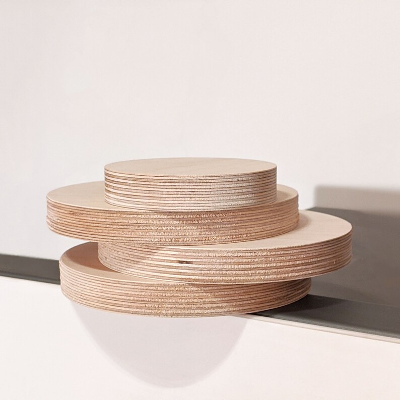 Wooden Disc Round Circle Blank Made of 18 Mm Birch Wood Disc Etsy