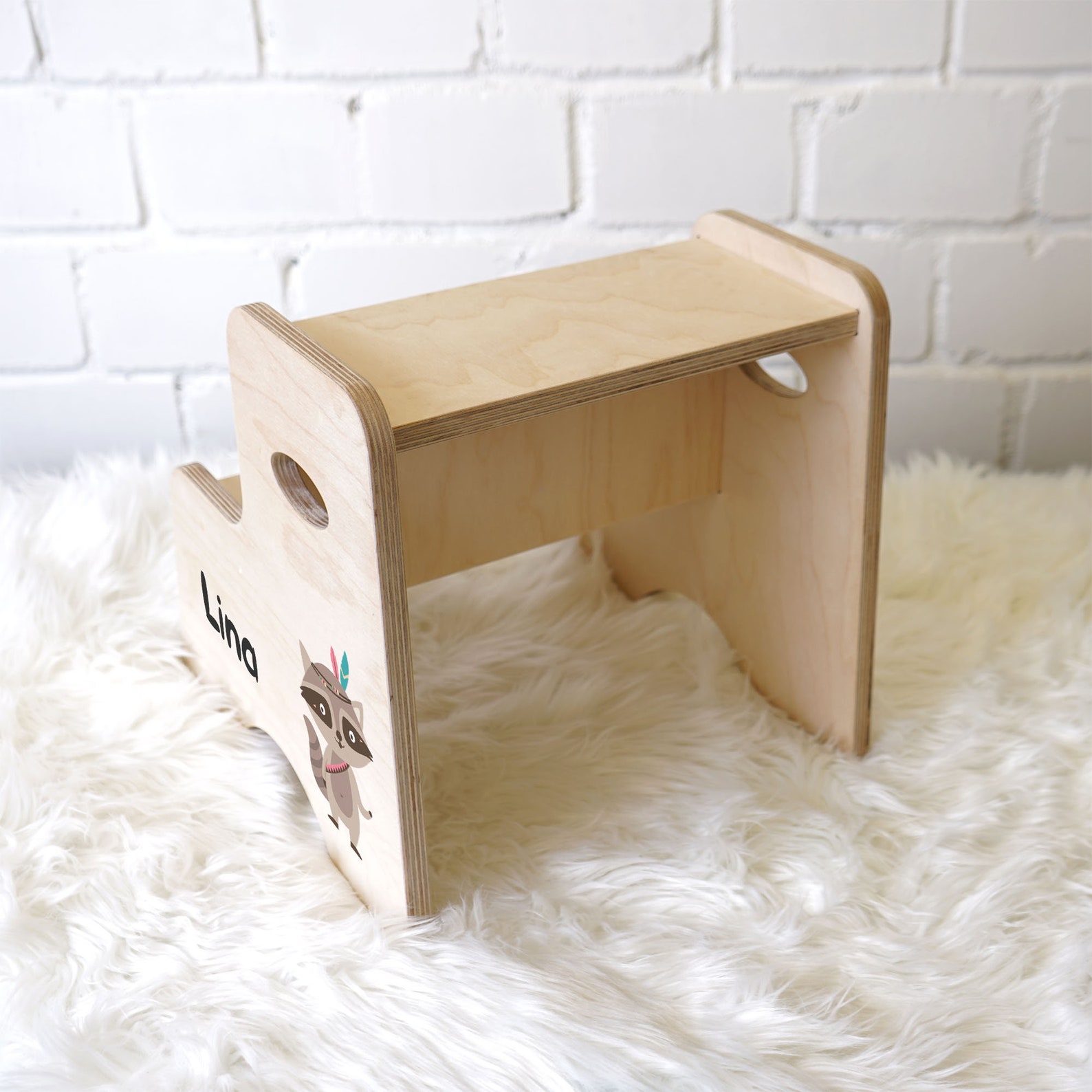 Hocker für Kinder personalisierter Tritthocker mit Name | Etsy