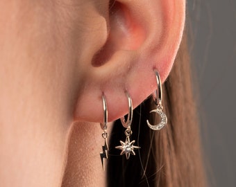 Set of 3 earrings | Etsy