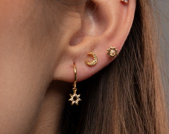 earring sets for 3 piercings