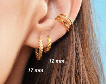 Gold earrings | silver earrings | gold hoop earrings