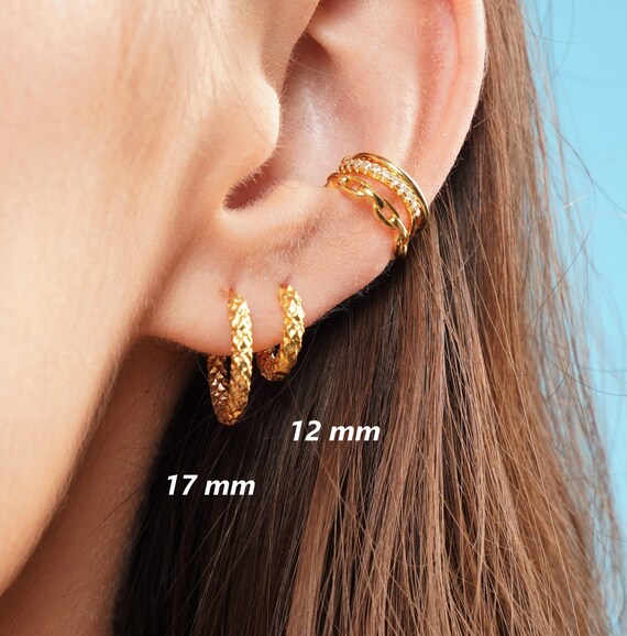 Gold and silver best sale earrings