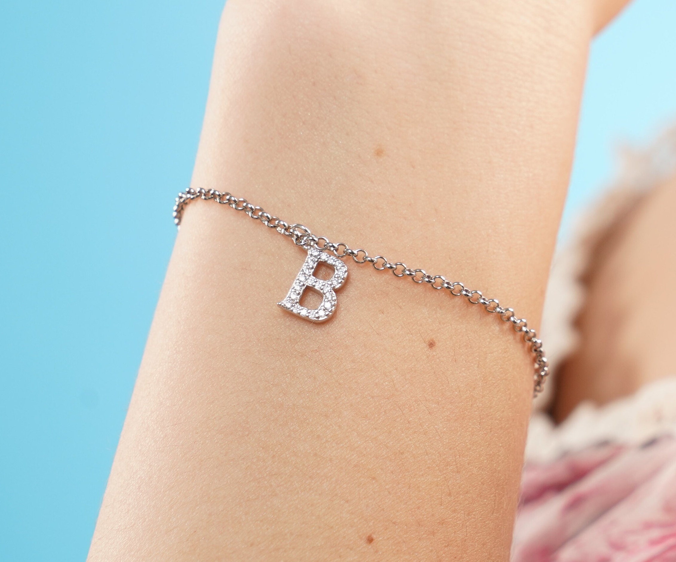 Letter b bracelet sale