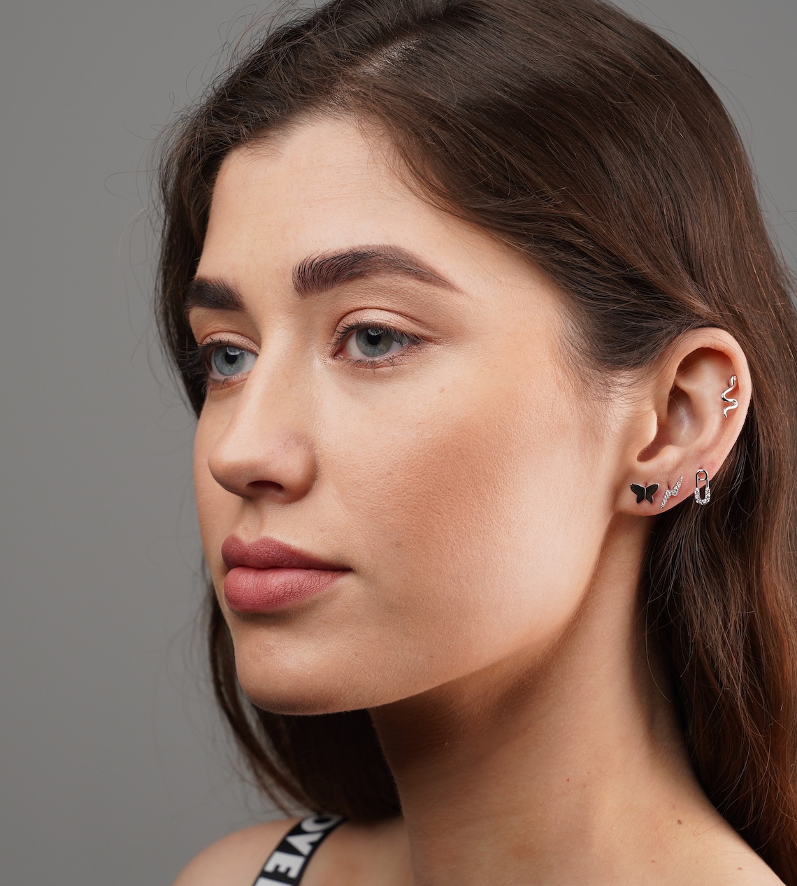 Safety pin earrings pin earrings gold pin earrings Etsy