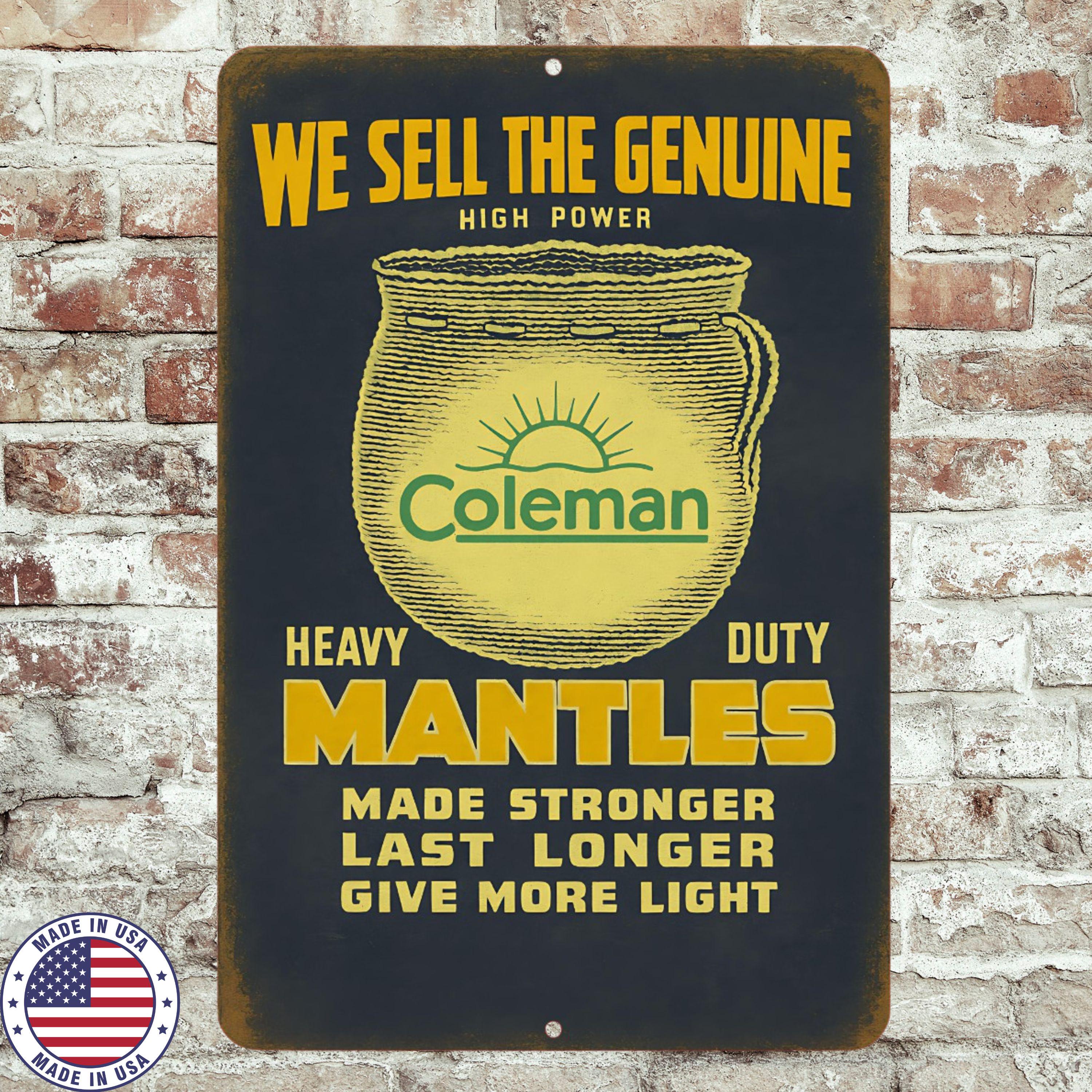 Coleman Lantern Sign - Etsy