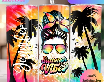 Personalized Tumbler, Summer Vibes, Cruise Vacation Name Tumbler , Bachelorette Party Favor , Customized Drinking Cups