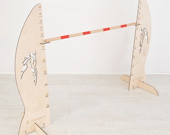 Super Hobby Horse – Barre D’obstacle 160 Cm Pour Saut à Cheval-bâton – Plastique Léger, Deux Parties Avec Connecteur – Plusieurs Couleurs – À Choisir Après Achat