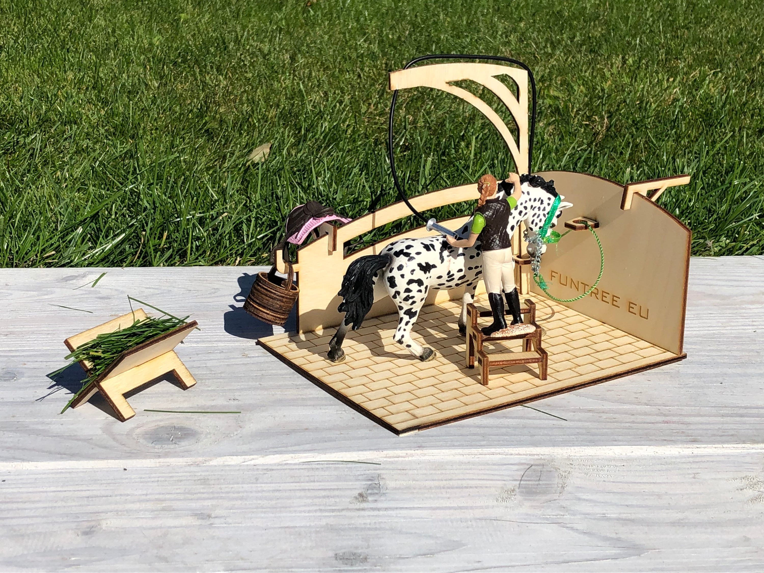 Horse Washer Horse Cleaning Kit Schleich Breyer Collecta Etsy