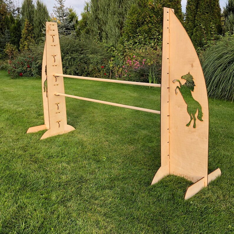 Obstacle Hobby Horse Agility Hobbyhorse Jump Jumps Garden Etsy