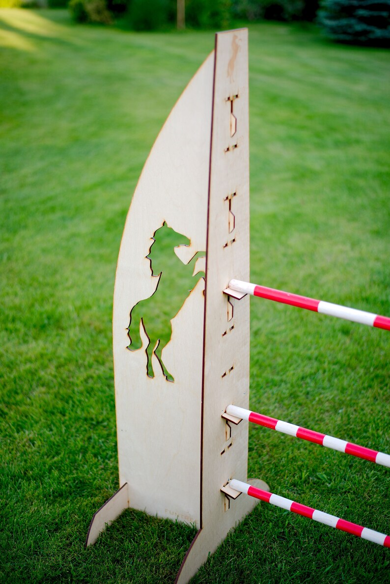 Obstacle Hobby Horse Agility Hobbyhorse Jump Jumps Garden Etsy