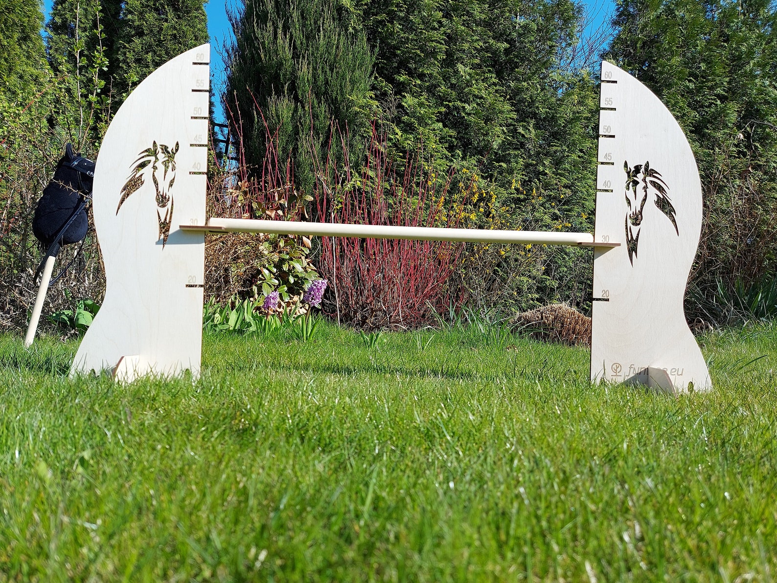 Obstacle Jump 60cm Hobby Horse Agility Hobbyhorse Jumps Garden Etsy