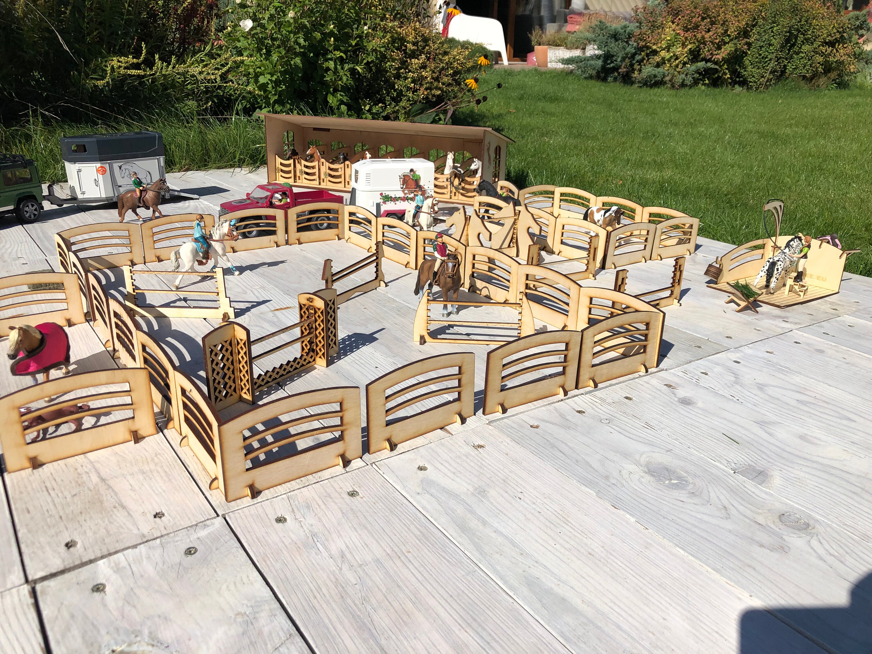 Horse Solarium Heating Lamps for Horses Schleich Breyer Etsy