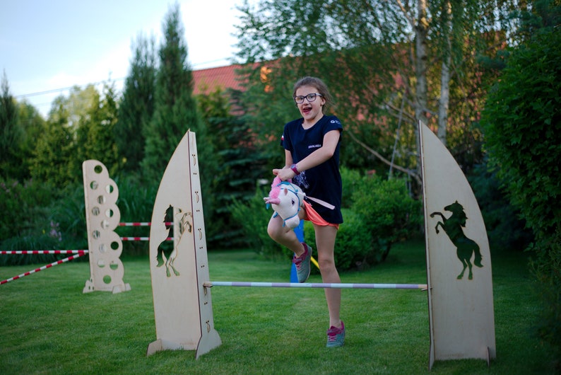 Obstacle Hobby Horse Agility Hobbyhorse Jump Jumps Garden Etsy