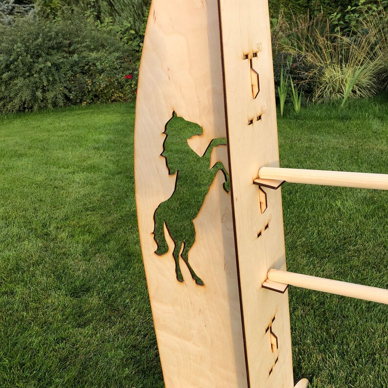 Obstacle Hobby Horse Agility Hobbyhorse Jump Jumps Garden Etsy