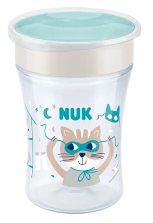 TG. 2 Unit (Confezione da 1)) NUK Magic Cup Bicchiere Antigoccia