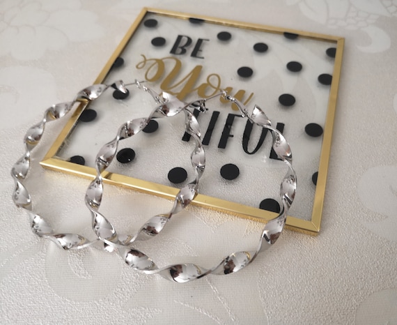 Extra large metal hoops best sale