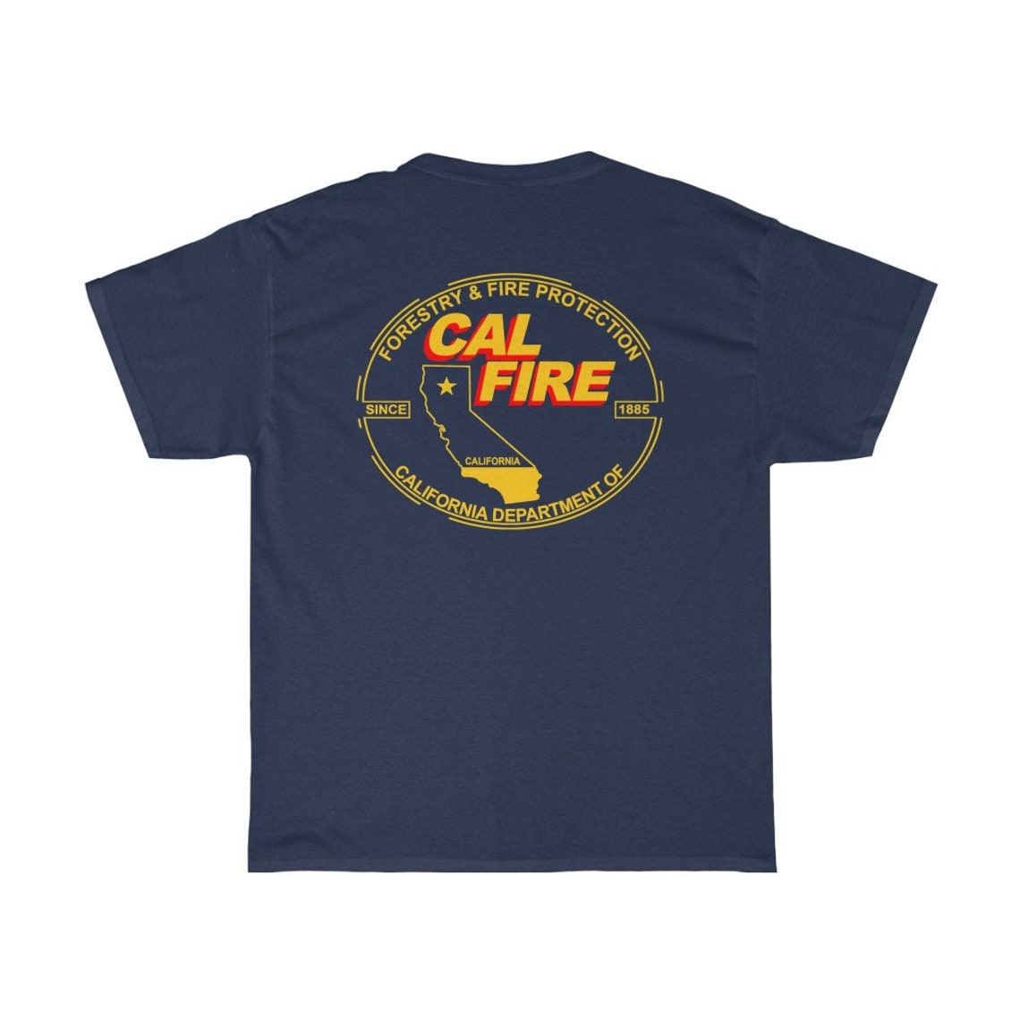 California Fire Department Cal Fire Fighter Logo Men's | Etsy