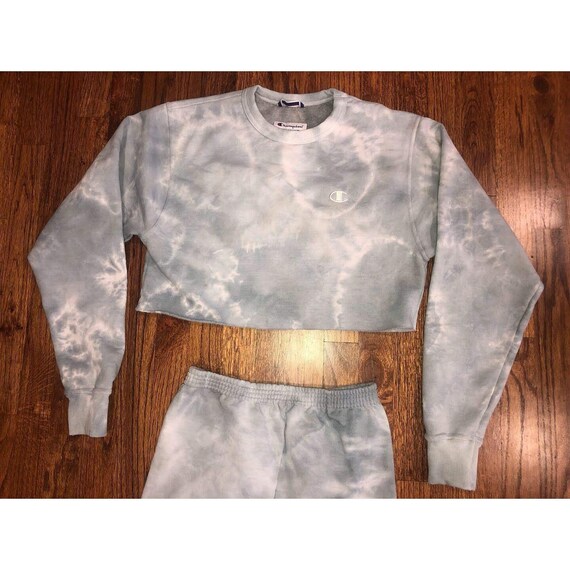 tie dye champion sweatsuit