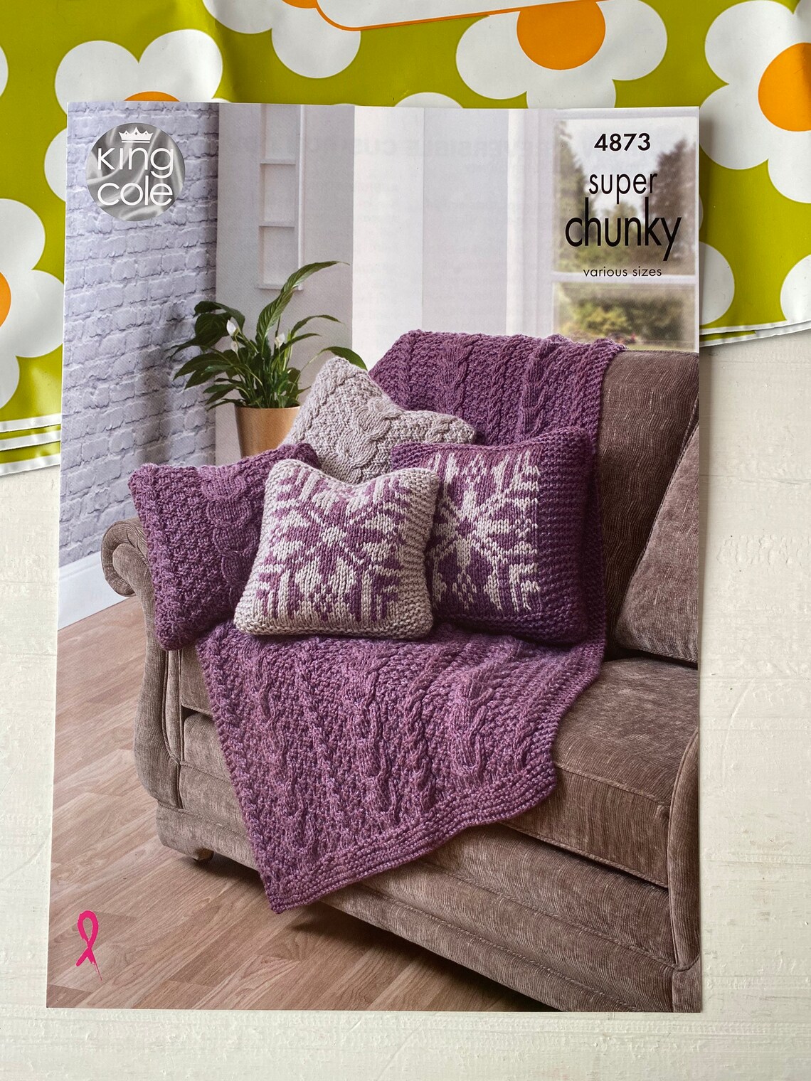 King Cole Super Chunky Knitting Pattern 4873 Etsy