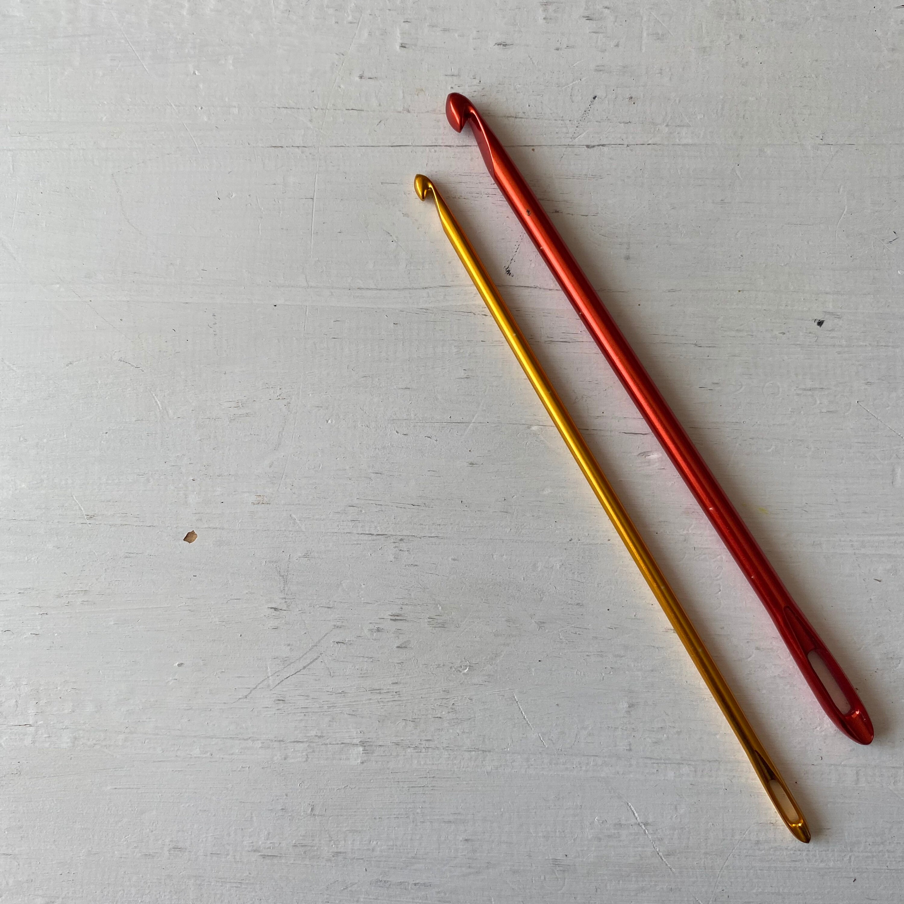 Knooking Crochet Knitting Needles Wood size 4mm & 6mm Etsy