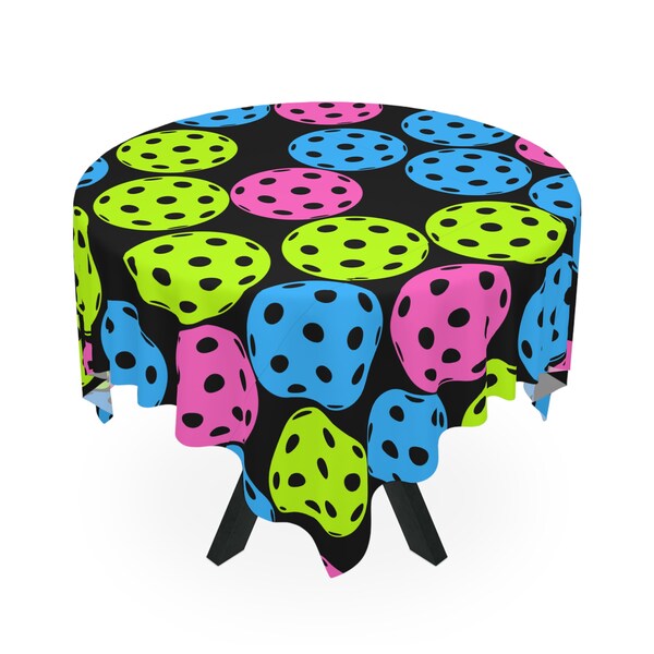 Pickleball Tablecloth Etsy