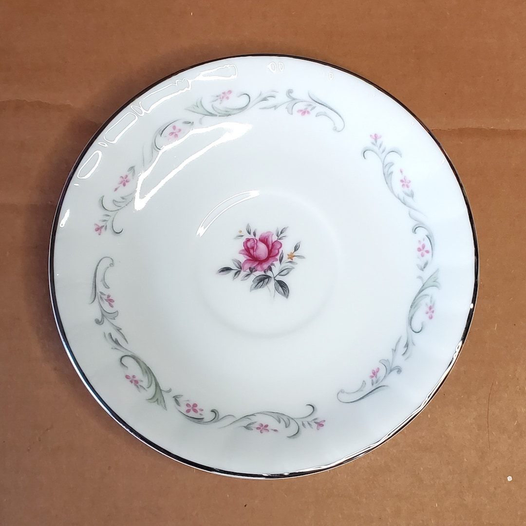 Fine China of Japan ROYAL SWIRL Saucers Etsy