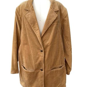 Hunters runコーデュロイコート vintage 古着 Hunters Run Jacket - Etsy