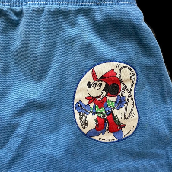 1973 Walt Disney Co. girls overall skirt - image 2