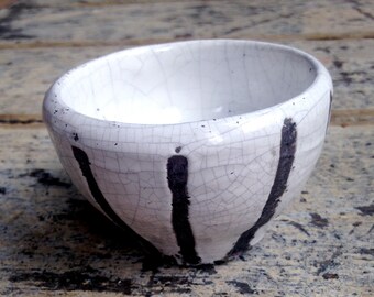 small raku bowl