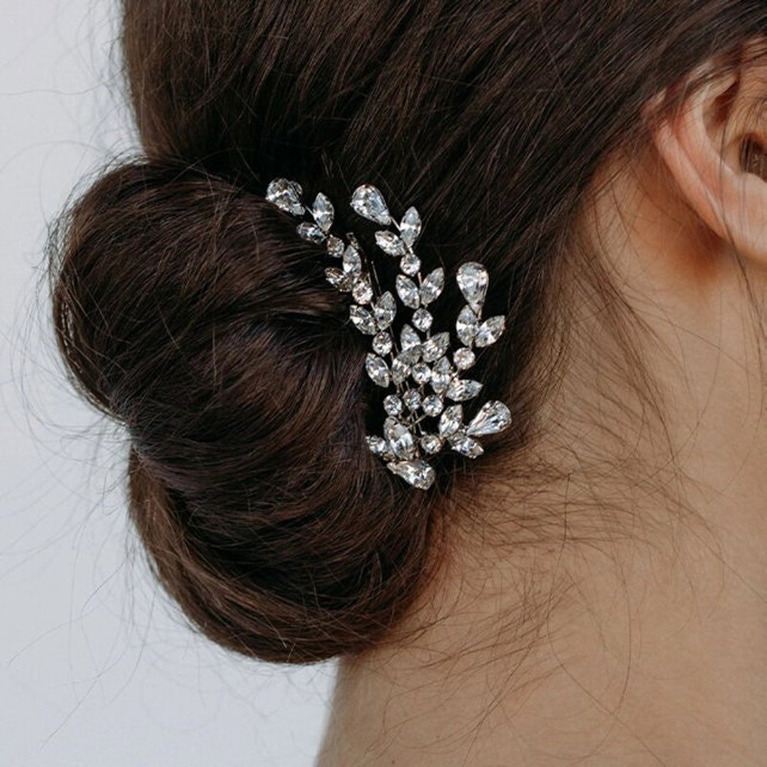 MARA // Diamond Hair Barrette Bobby Pin Rhinestone Hair Pins - Etsy MARA // Diamond Hair Barrette Bobby Pin Rhinestone Hair Pins - Etsy