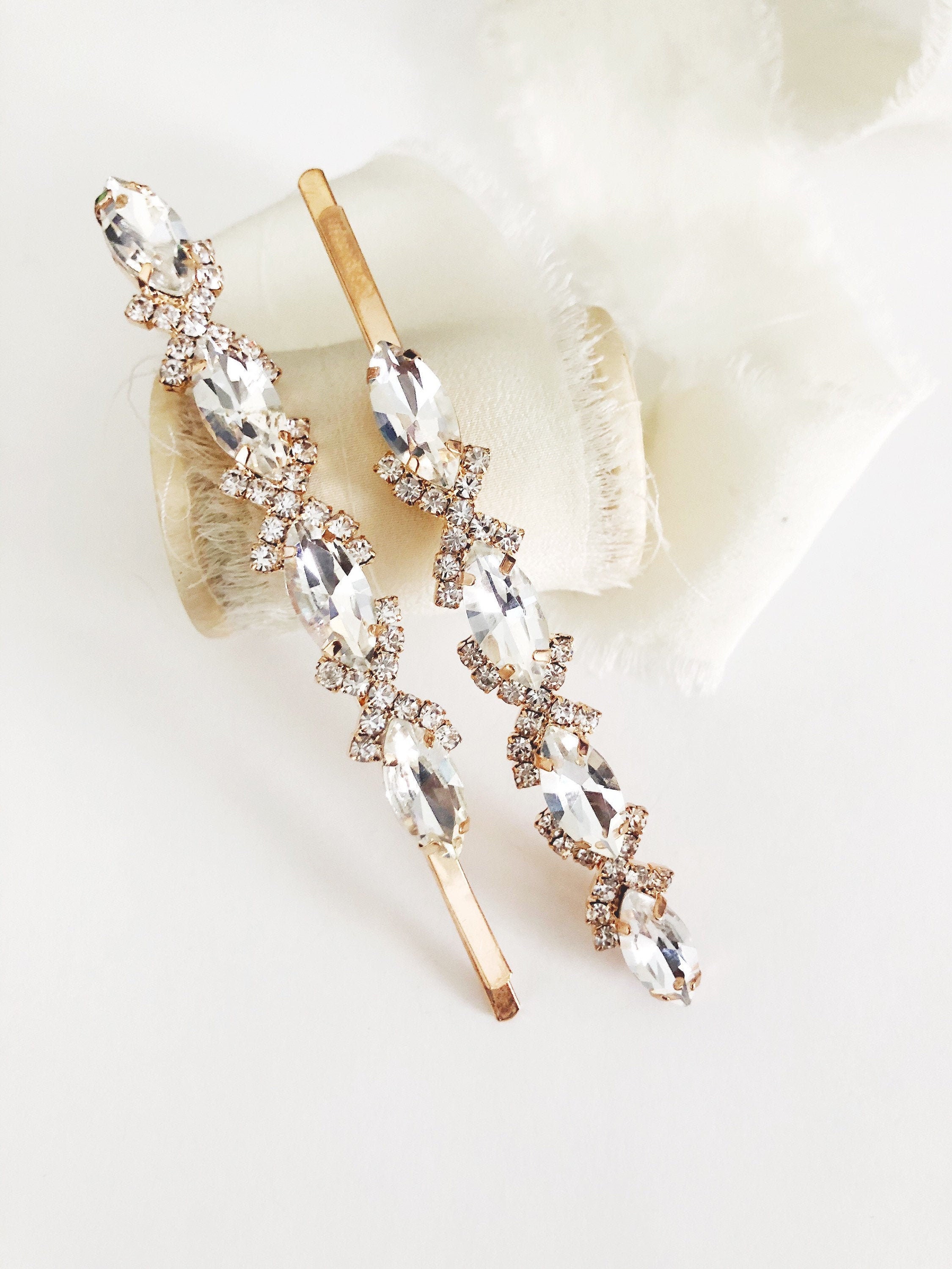 Diamond Bobby Pins 