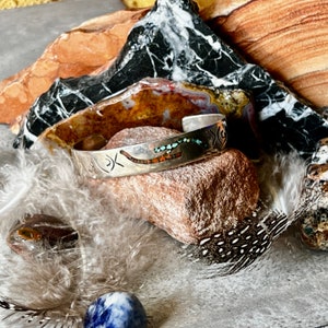 Navajo Sterling Silver Cuff Bracelet,Turquoise Bracelet,Turquoise Cuff Bracelet,Stone Cuff,Gemstone cuff,Turquoise Bangle Bracelet,Boho