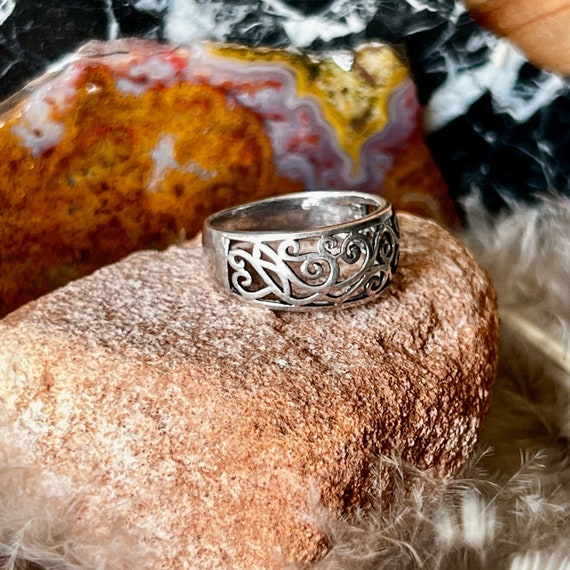 Silver ring stamped online 925