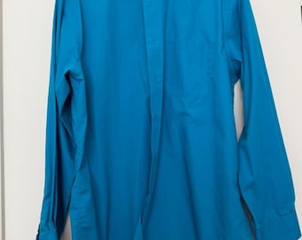 Croft & Barrow Men's Blue Button-Down Dress Shirt