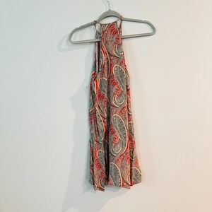Zara Paisley Midi dress Size Medium image 9