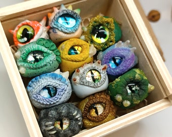 Perle d'effroi oeil de dragon : bijoux de cheveux fantaisie