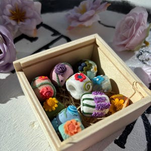 Floral Dreams beads for dreads/ Rose beads/ Sunny flower/ Spring collection/Spring flower bead for dreadlocks/ Flowers
